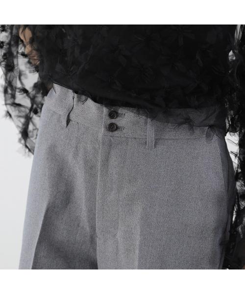 ル・メランジュ Le Melange Le Melange ワイドパンツ 8523509 スラックス ストレート （14/B/GRAY） 14/B/GRAY
