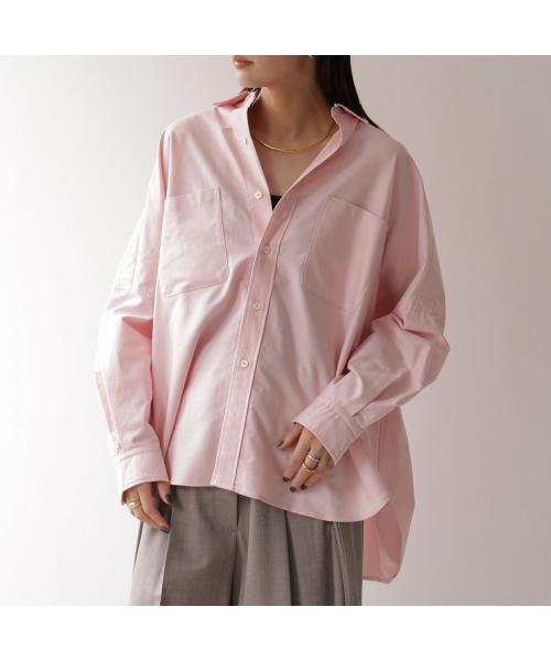 ル・メランジュ Le Melange Le Melange オックス シャツ 8543203 オーバーサイズ （020/PINK/ピンク） 020/PINK/ピンク