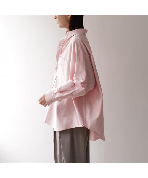ル・メランジュ Le Melange Le Melange オックス シャツ 8543203 オーバーサイズ （020/PINK/ピンク） 020/PINK/ピンク