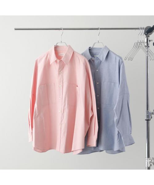 ル・メランジュ Le Melange Le Melange オックス シャツ 8543203 オーバーサイズ （020/PINK/ピンク） 020/PINK/ピンク
