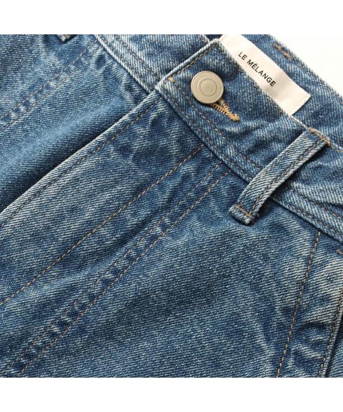 ル・メランジュ Le Melange Le Melange ジーンズ  8553501 デニム サイドライン （060/BLUE） 060/BLUE