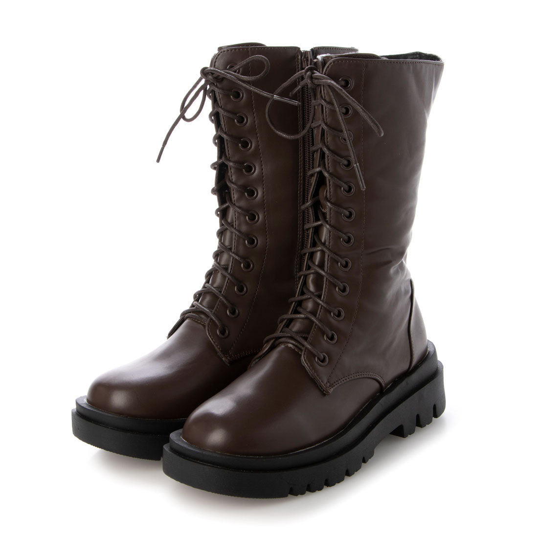 Liberty Doll 12-hole lace-up mid-boots
