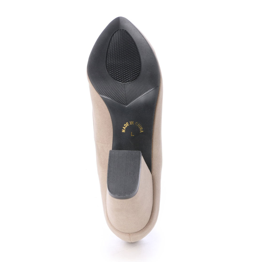 リバティードール LiBERTYDOLL チャンクヒール スエードパンプス /5400