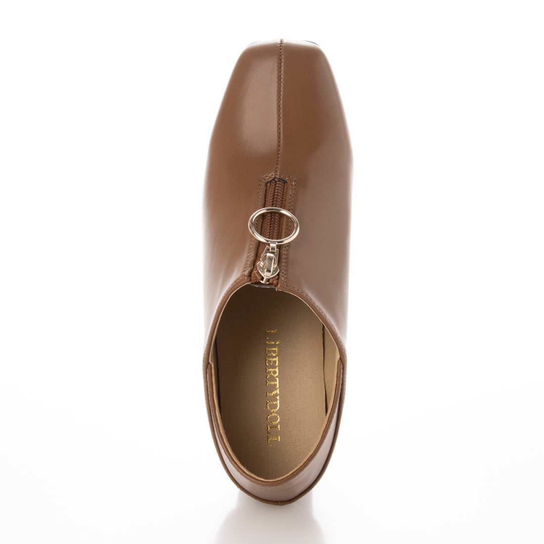 SFW Liberty Doll LiBERTYDOLL [New with defects] Square Toe Ring Zip Beautiful Leg Booties / 1162