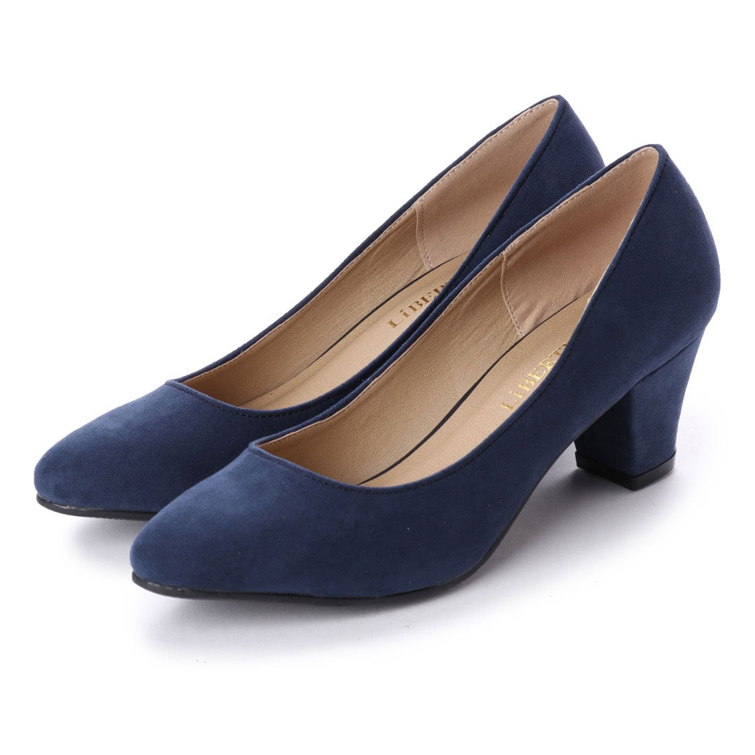 Liberty Doll LiBERTYDOLL Chunky heel pumps with a beautiful silhouette and comfortable fit / 5518