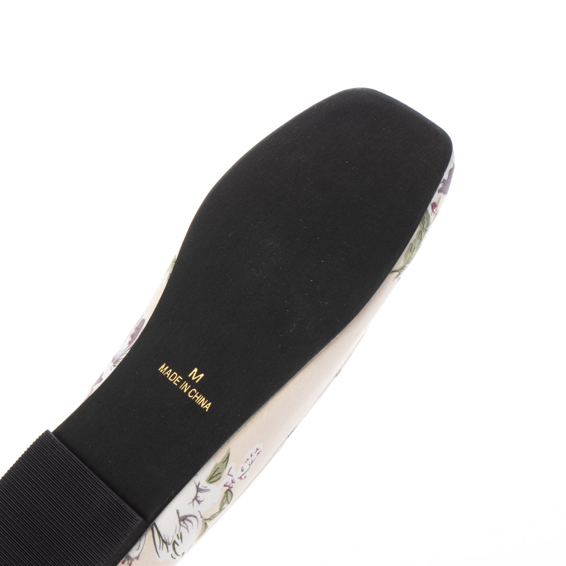 Liberty Doll LiBERTYDOLL Square toe ribbon pumps with cushioned tips/1153