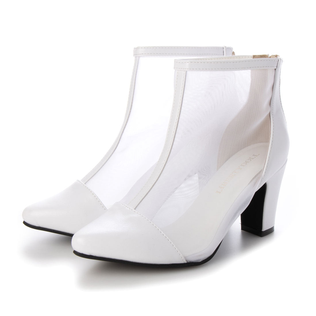 リバティードール LiBERTYDOLL シアーチュール美脚ヒールブーツ/9065