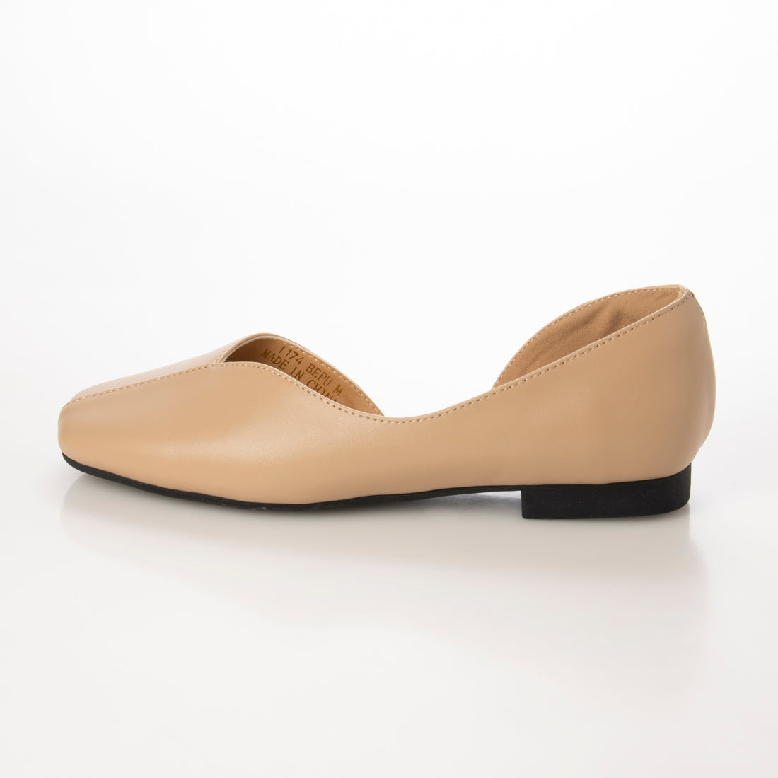 Office Casual Formal Flat Side Cut Pumps /1174