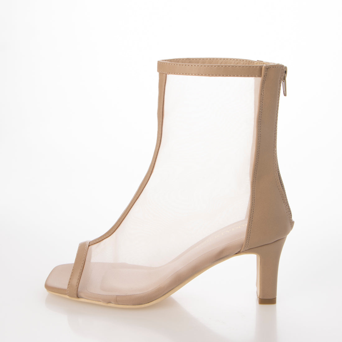 Liberty Doll LiBERTYDOLL Open Toe Sheer Short Boots /9107