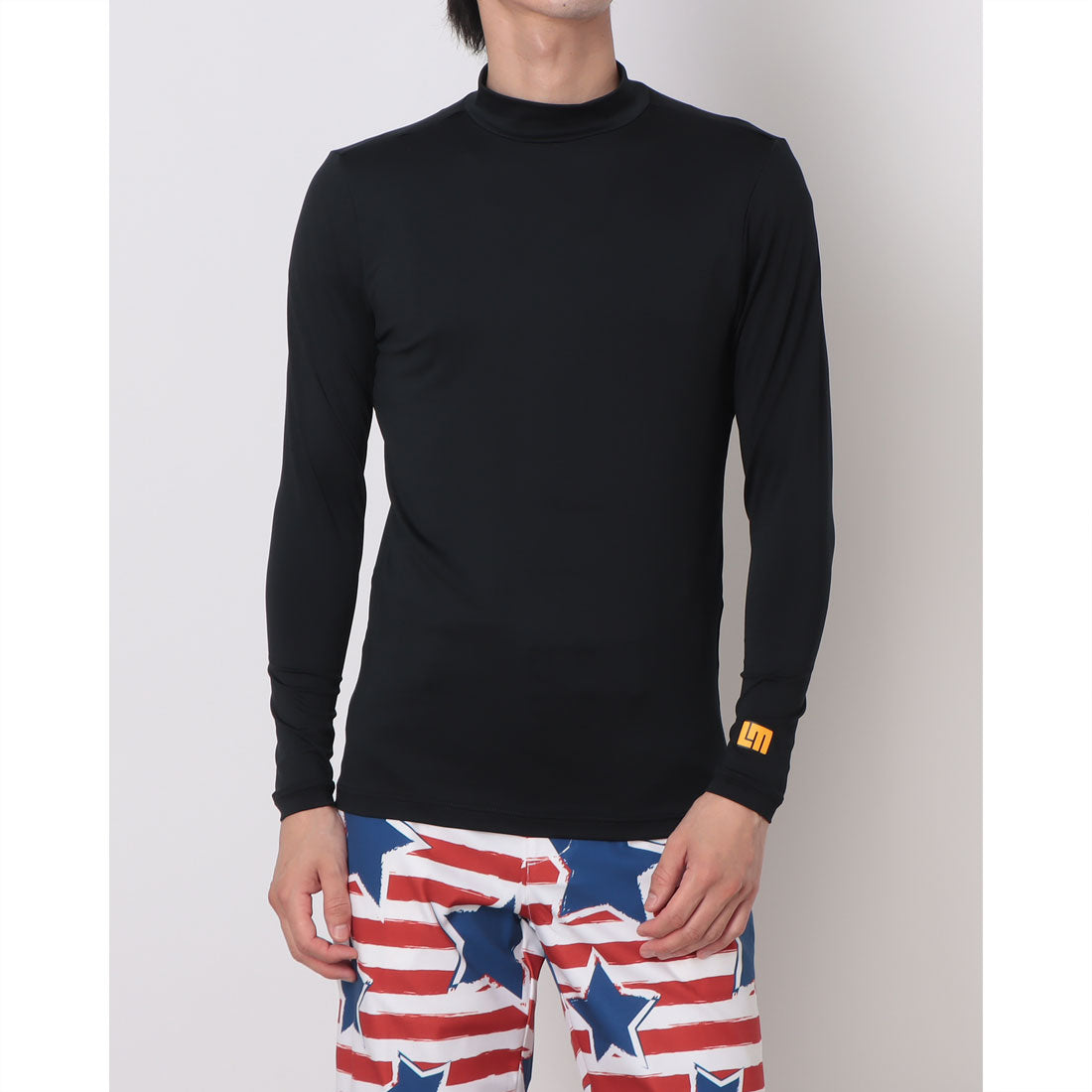 ラウドマウス LOUDMOUTH メンズハイネックトップスインナー （BK） BK