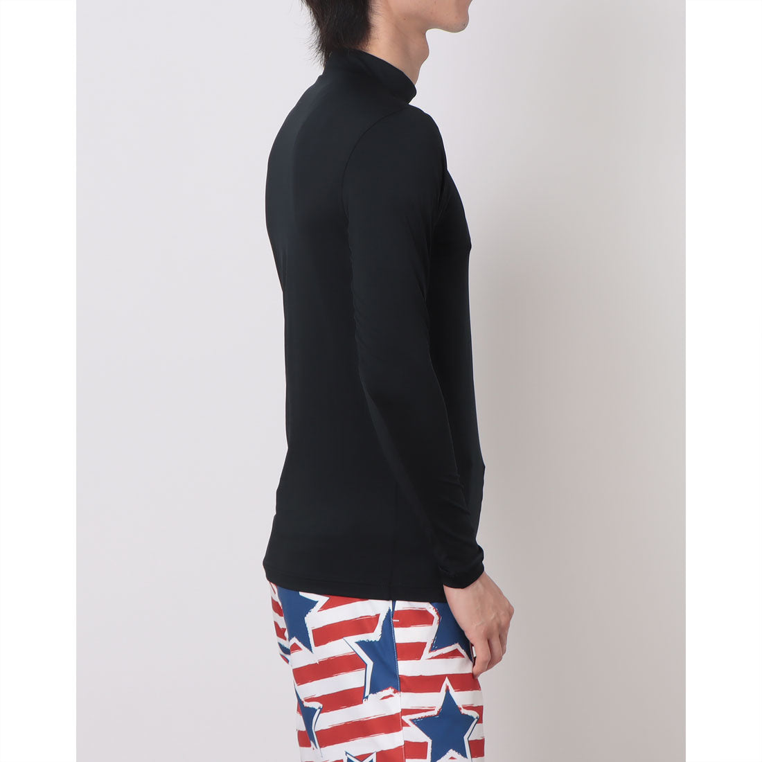 ラウドマウス LOUDMOUTH メンズハイネックトップスインナー （BK） BK