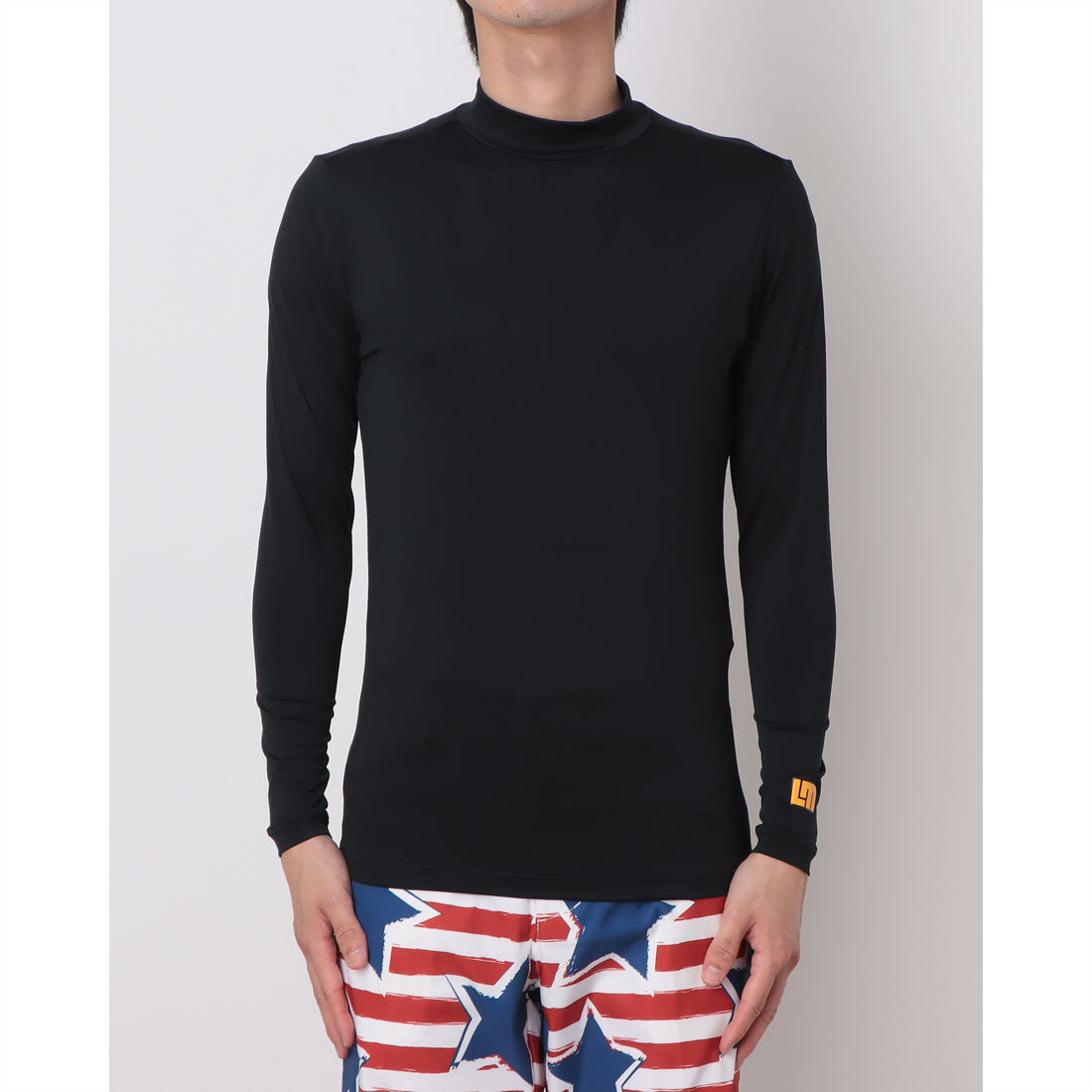 ラウドマウス LOUDMOUTH メンズハイネックトップスインナー （BK） BK