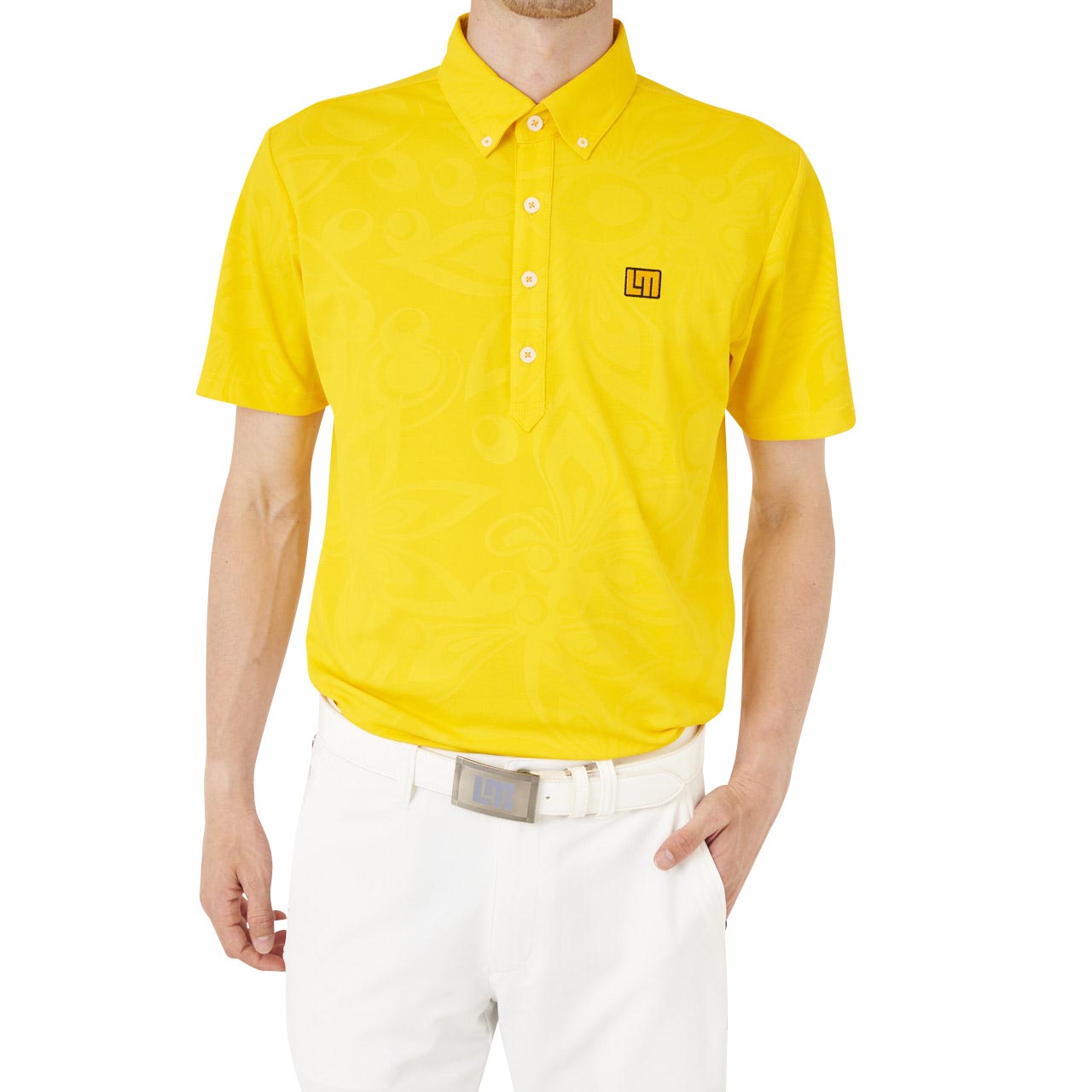 ラウドマウス LOUDMOUTH シャガデリックエンボス半袖シャツ （YL） YL