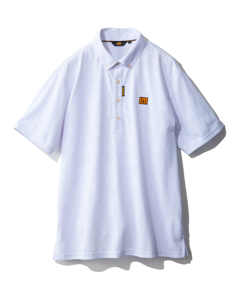 ラウドマウス LOUDMOUTH スターエンボス半袖シャツ （WT） WT