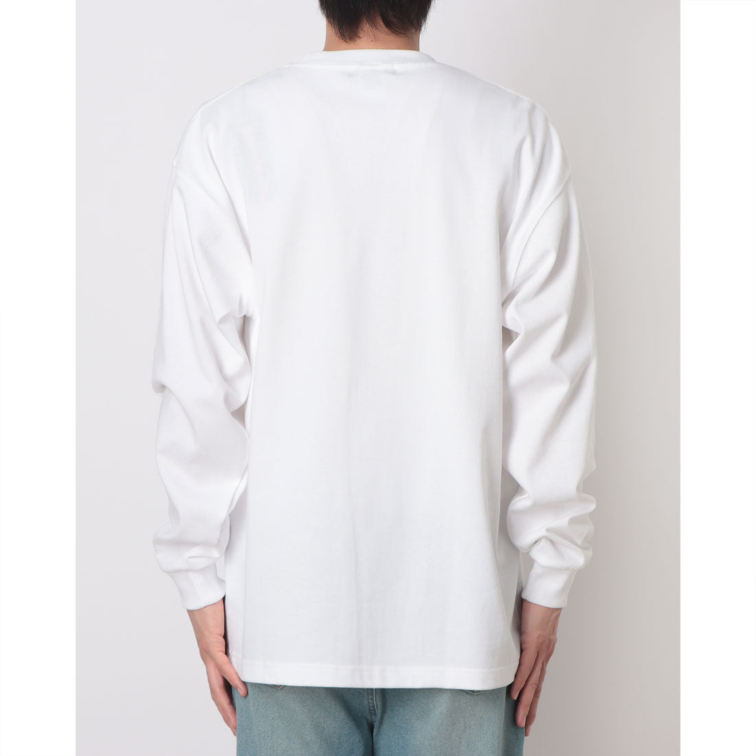 ラウドマウス LOUDMOUTH ユニセックス長袖Tシャツ （ホワイト） ホワイト