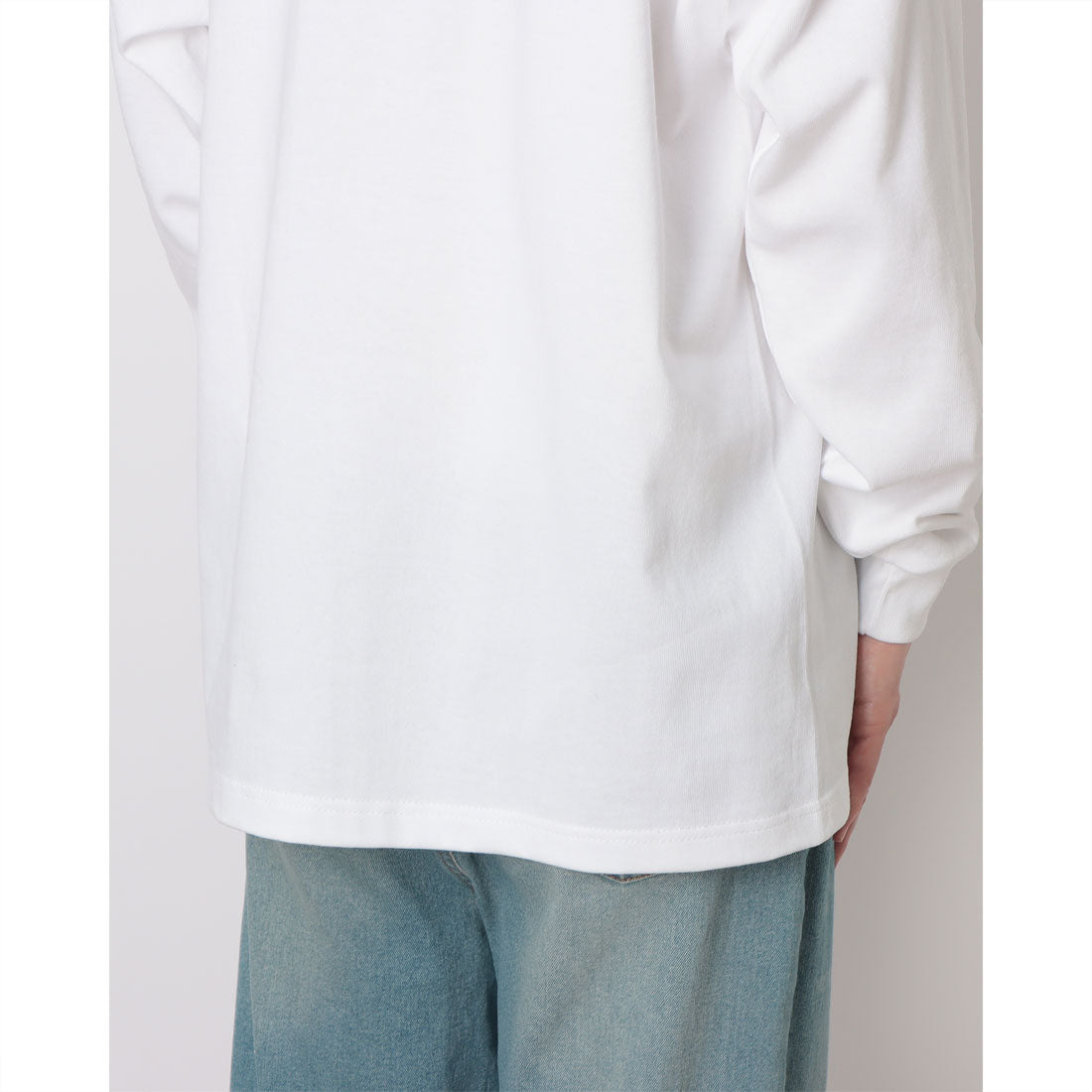 ラウドマウス LOUDMOUTH ユニセックス長袖Tシャツ （ホワイト） ホワイト