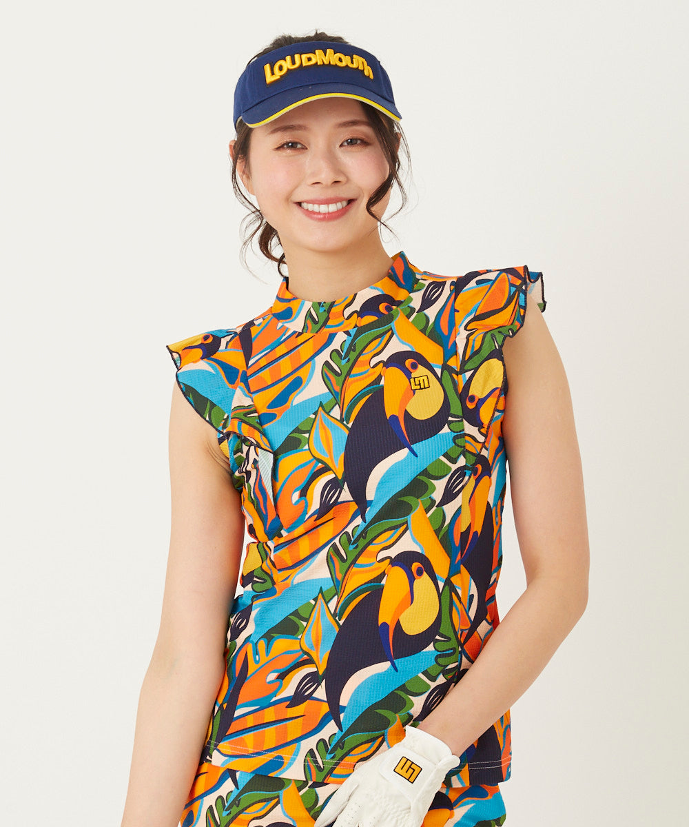 ラウドマウス LOUDMOUTH フレンチスリーブシャツ （Tropical Toucans） Tropical Toucans