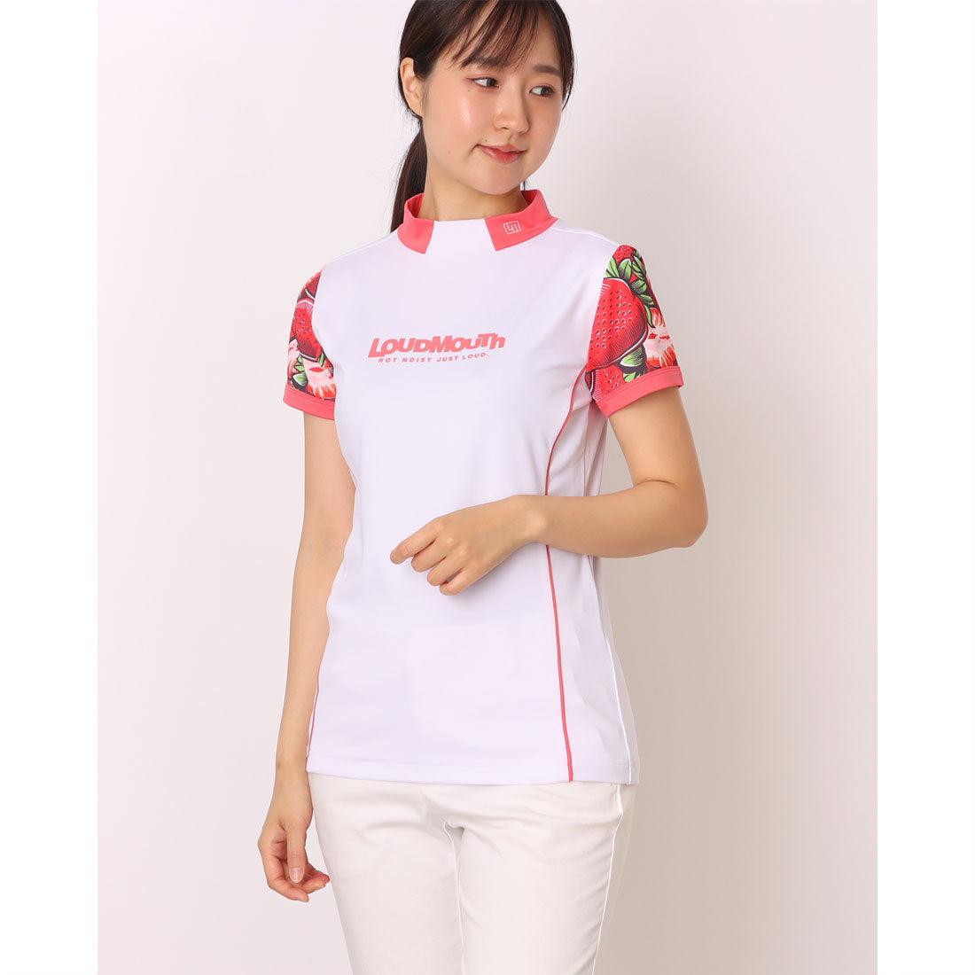 ラウドマウス LOUDMOUTH 切替半袖シャツ （PK） PK