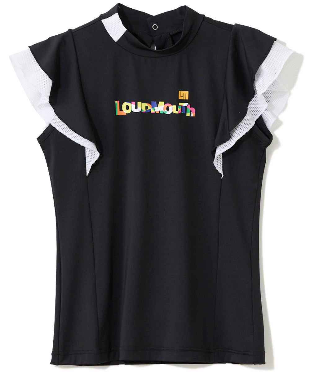 ラウドマウス LOUDMOUTH 【Sサイズ限定】スムースモックネックシャツ （BK） BK