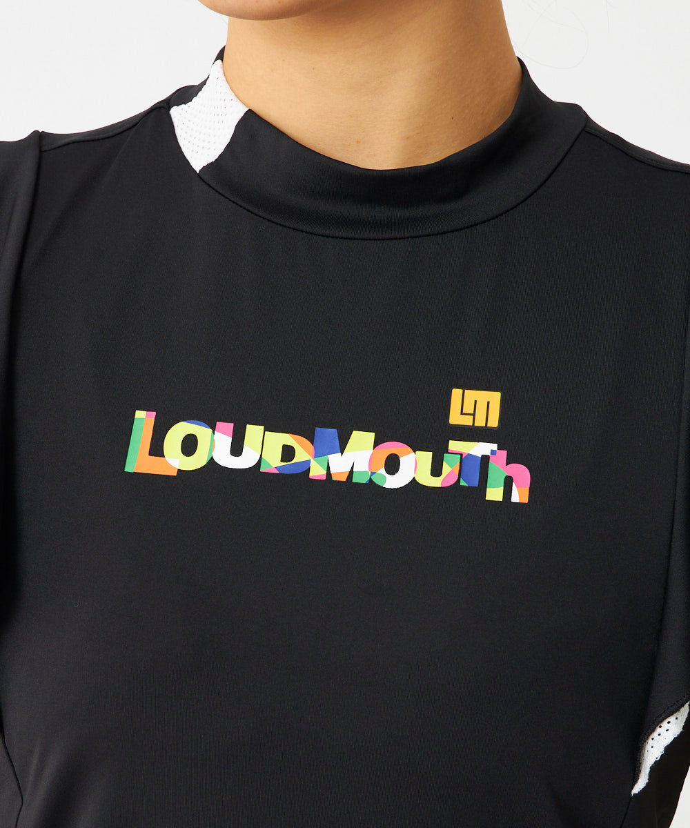 ラウドマウス LOUDMOUTH 【Sサイズ限定】スムースモックネックシャツ （BK） BK
