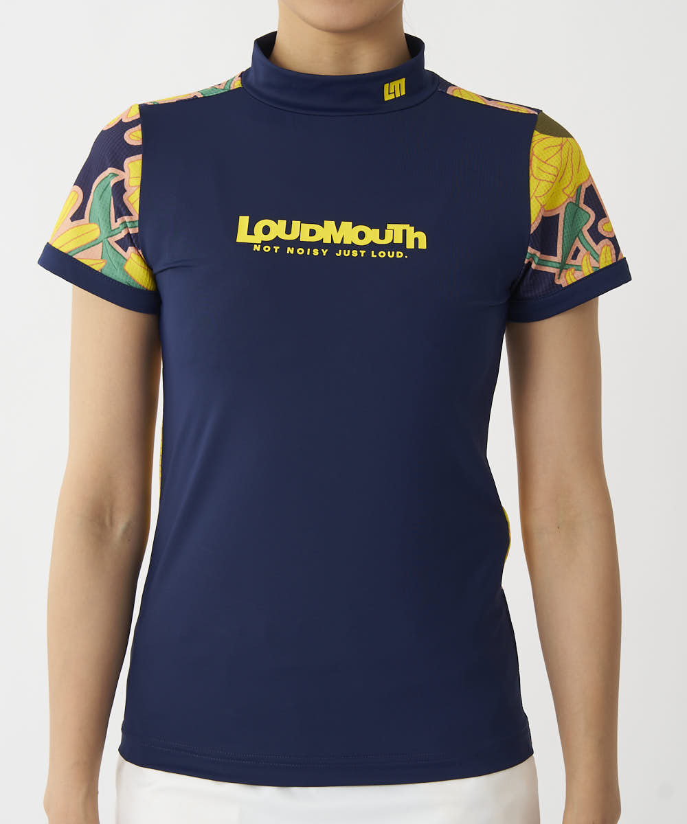 ラウドマウス LOUDMOUTH 【Sサイズ限定】切替モックネックシャツ （NV） NV