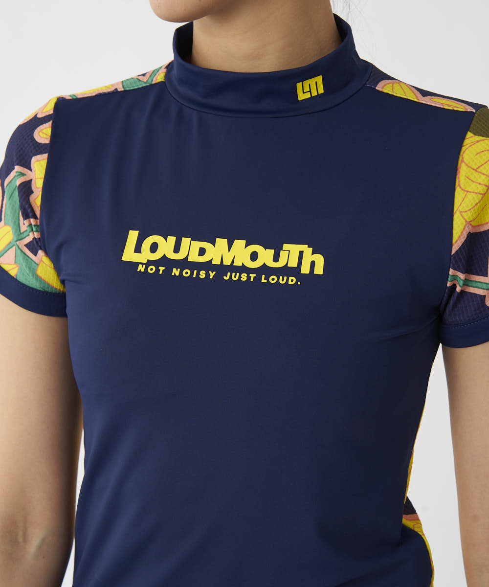 ラウドマウス LOUDMOUTH 【Sサイズ限定】切替モックネックシャツ （NV） NV