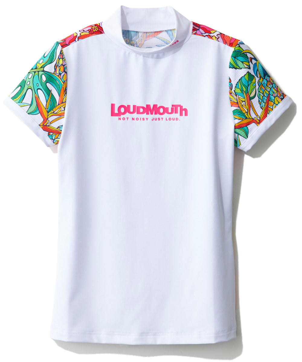 ラウドマウス LOUDMOUTH 【Sサイズ限定】切替モックネックシャツ （WT） WT