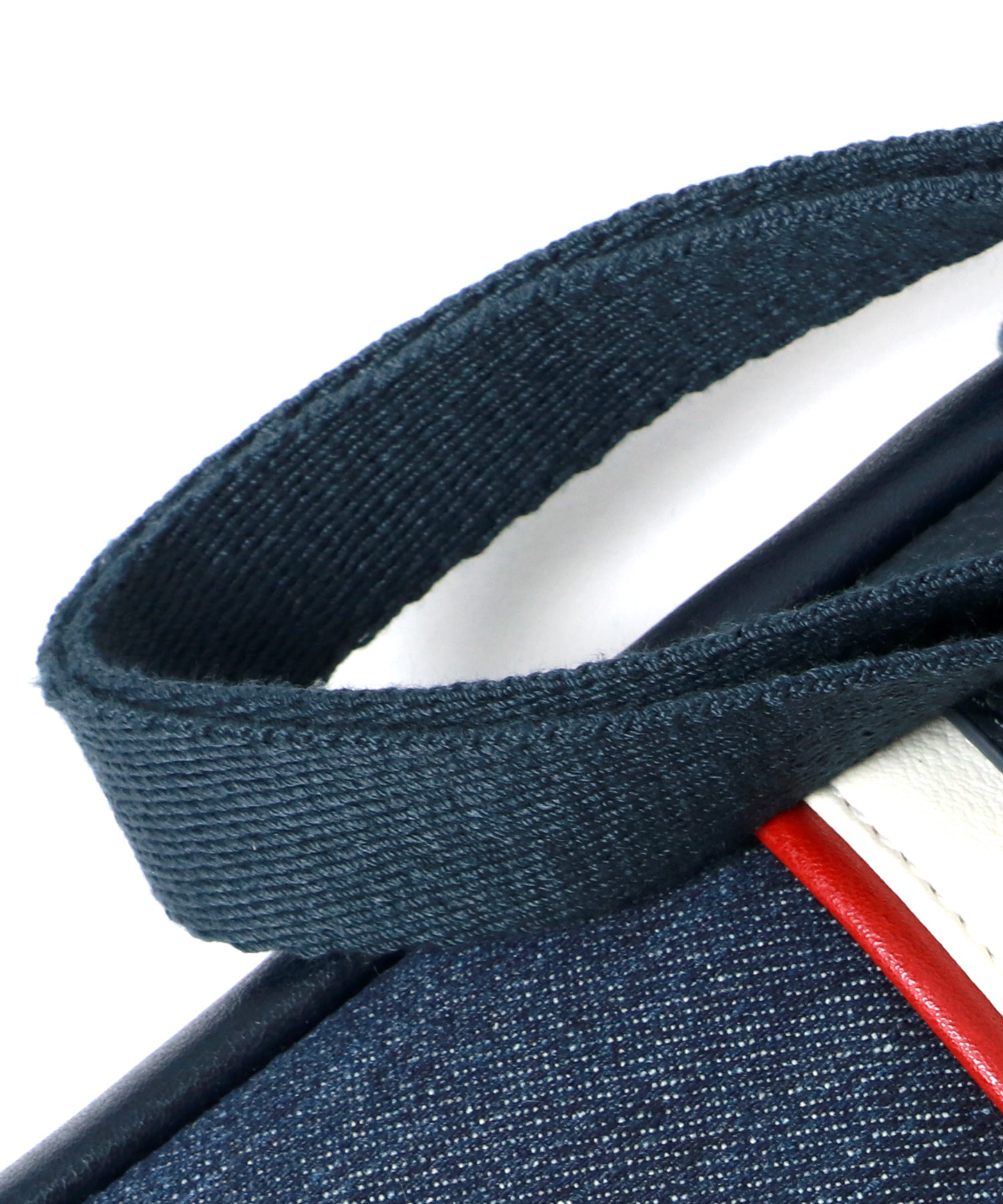 LiBERTO EDWIN Denim Synthetic Leather Combination Mini Shoulder Bag