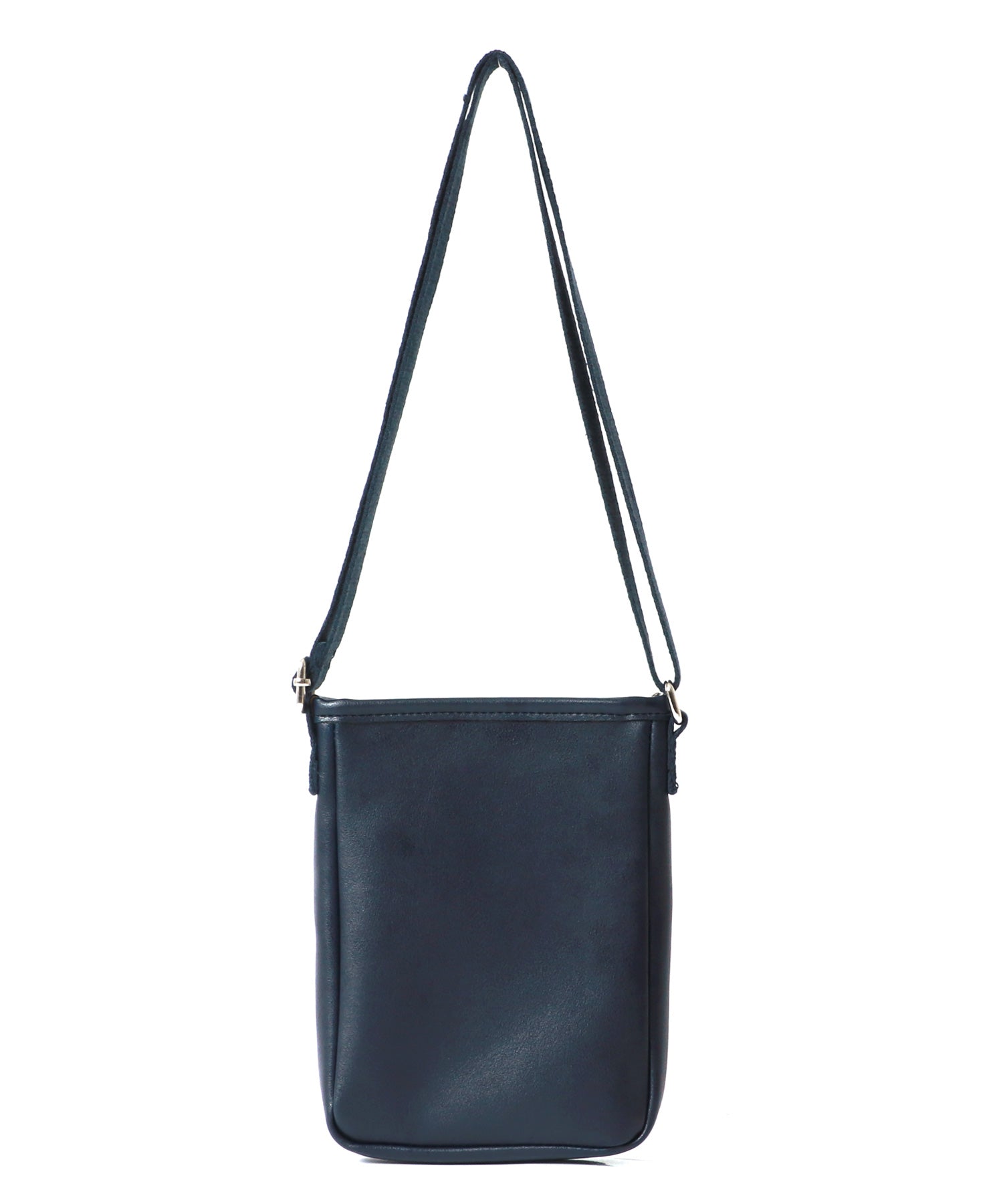 LiBERTO EDWIN Denim Synthetic Leather Combination Mini Shoulder Bag