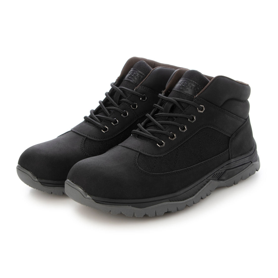 LiBERTO EDWIN Sneakers Boots Men's Thick-soled Rain Boots Rain Shoes Work Boots edwin Waterproof Non-slip Cold-resistant Rubber Boots Up to 28cm Large Size black Suitable for Rainy Weather Men's Shoes Men's Footwear