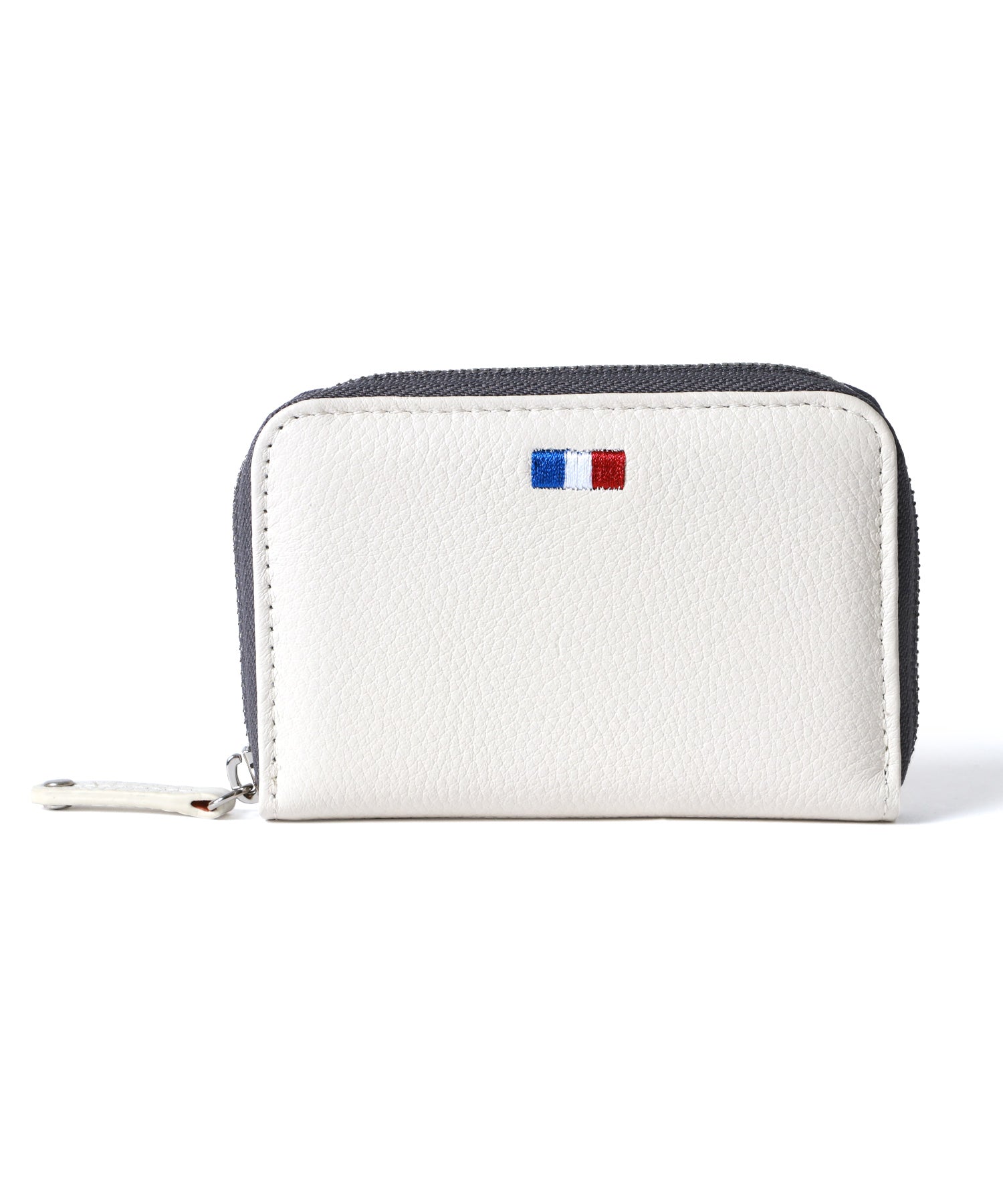 LiBERTO EDWIN Shrink Leather Genuine Leather Round Zipper Coin Case Coin Purse