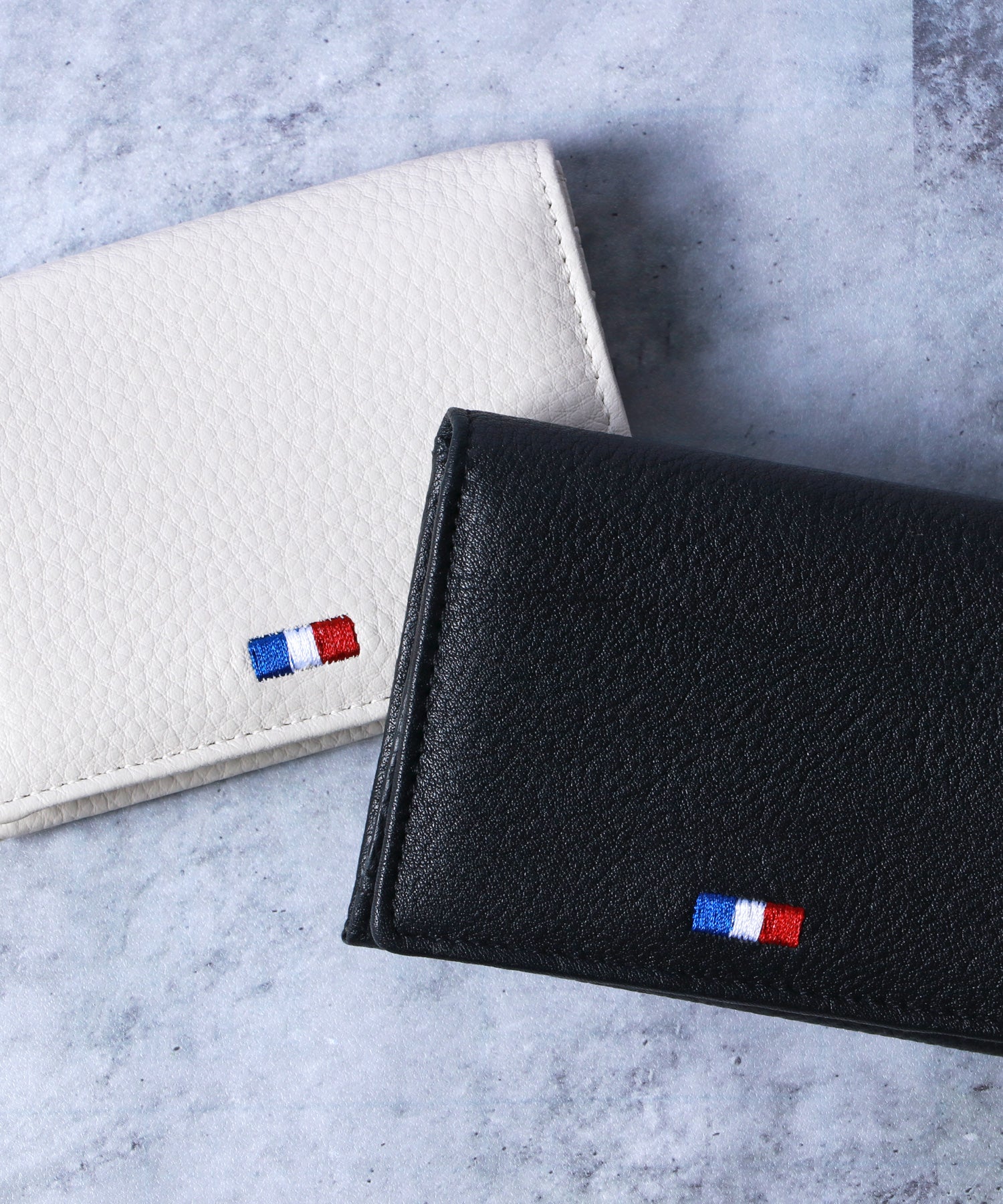 LiBERTO EDWIN Shrink Leather Genuine Leather Business Card Holder Card Case