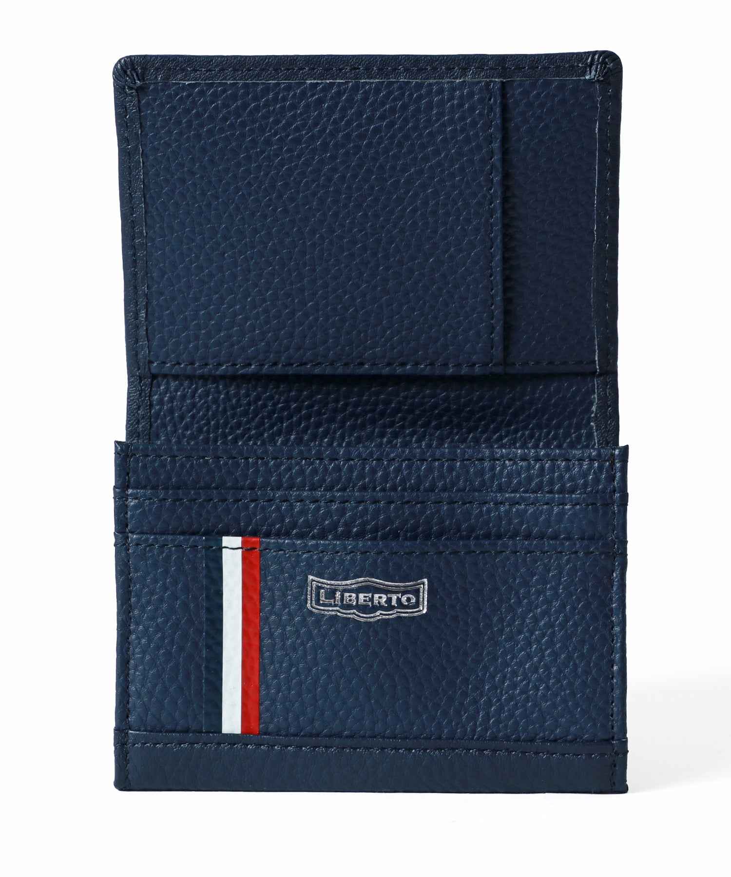 LiBERTO EDWIN Shrink Leather Genuine Leather Business Card Holder Card Case