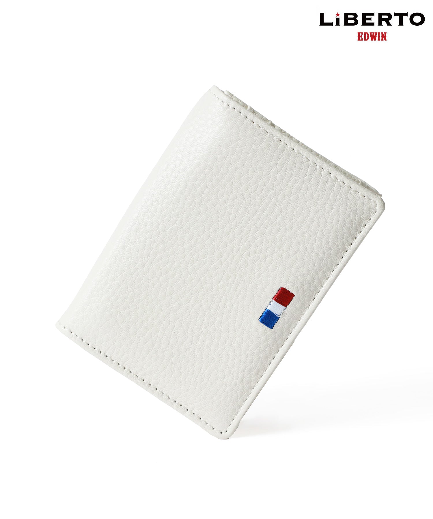 LiBERTO EDWIN Shrink Leather Genuine Leather Business Card Holder Card Case