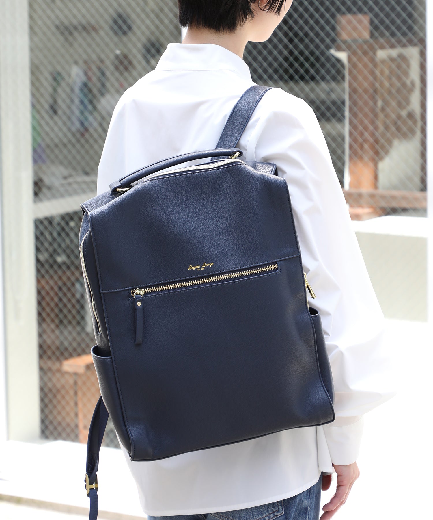 レガート ラルゴ Legato Largo 【Legato Largo / レガートラルゴ】バッグ リュック デイパック リュックサック 鞄 通勤 通学 きれいめ A4収納可 13インチPC収納可