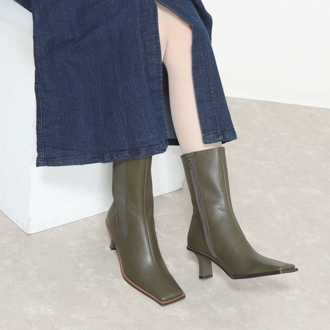 Luz side gore boots