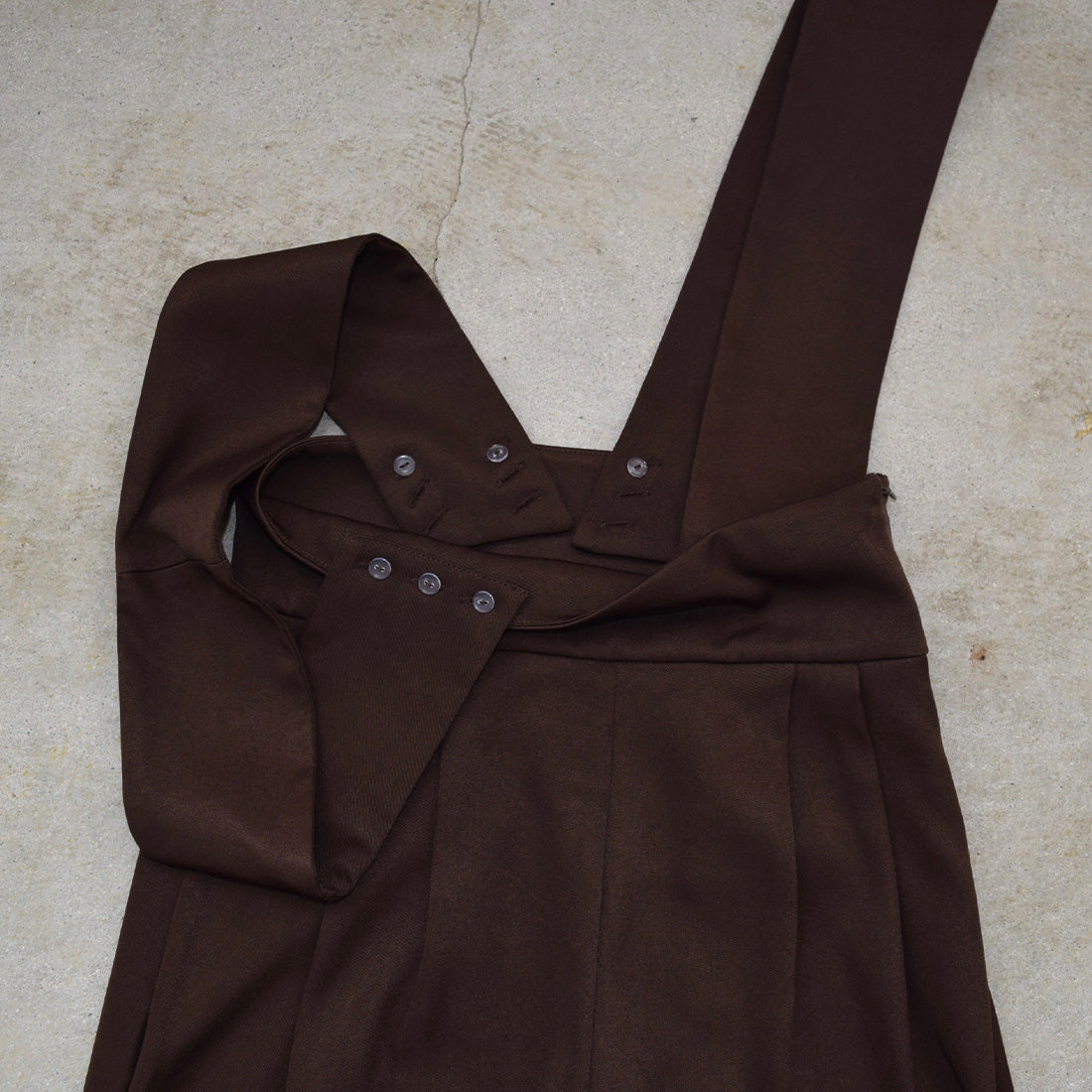 ルエレ Louere Louere 【取り外し可】ワイドサスペンダーハイウエストパンツ