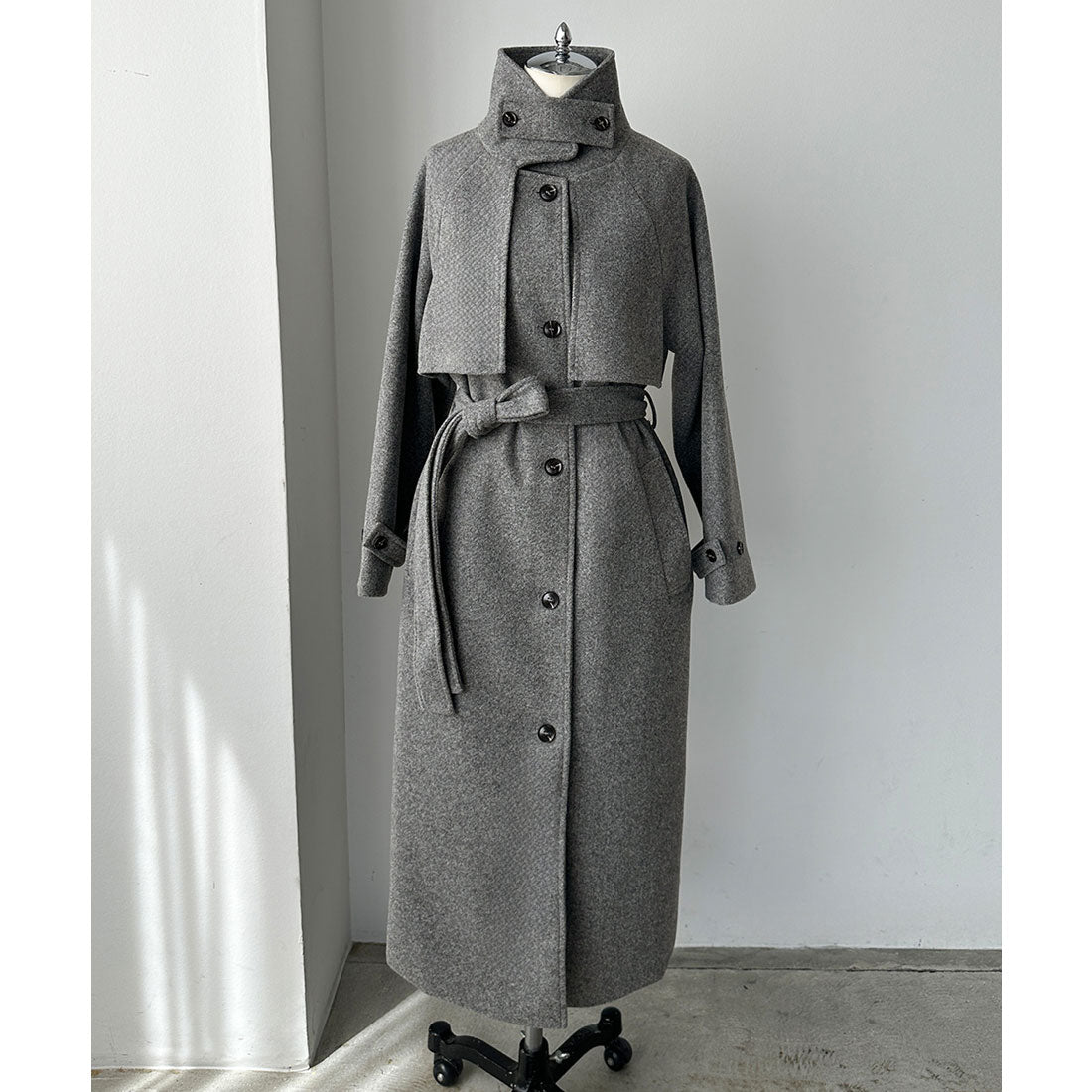 ルエレ Louere Louere 2wayステンカラーロングコート