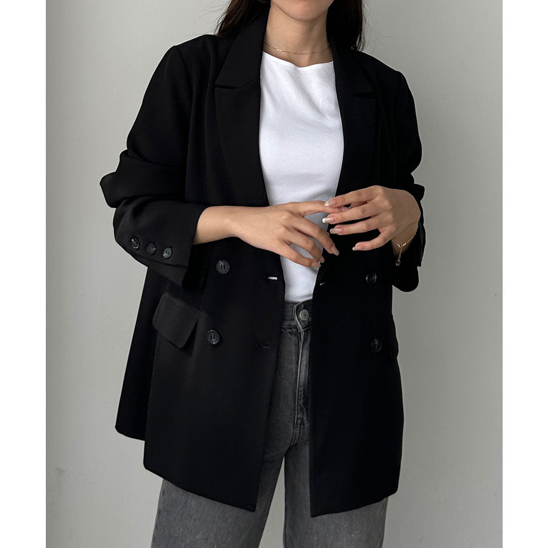 ルエレ Louere Louere バックスリットテーラードジャケット