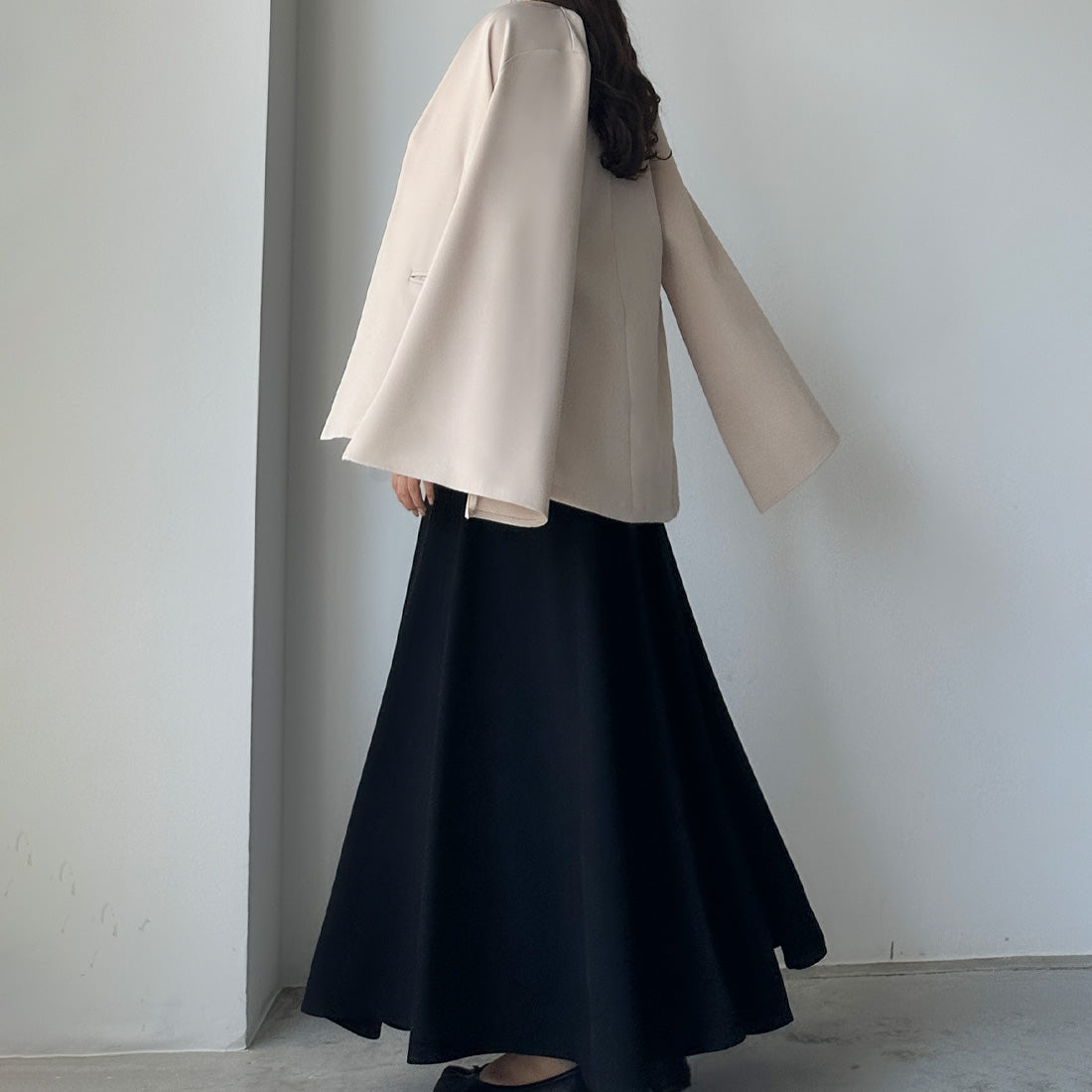 Louere Louere Design flare camisole dress