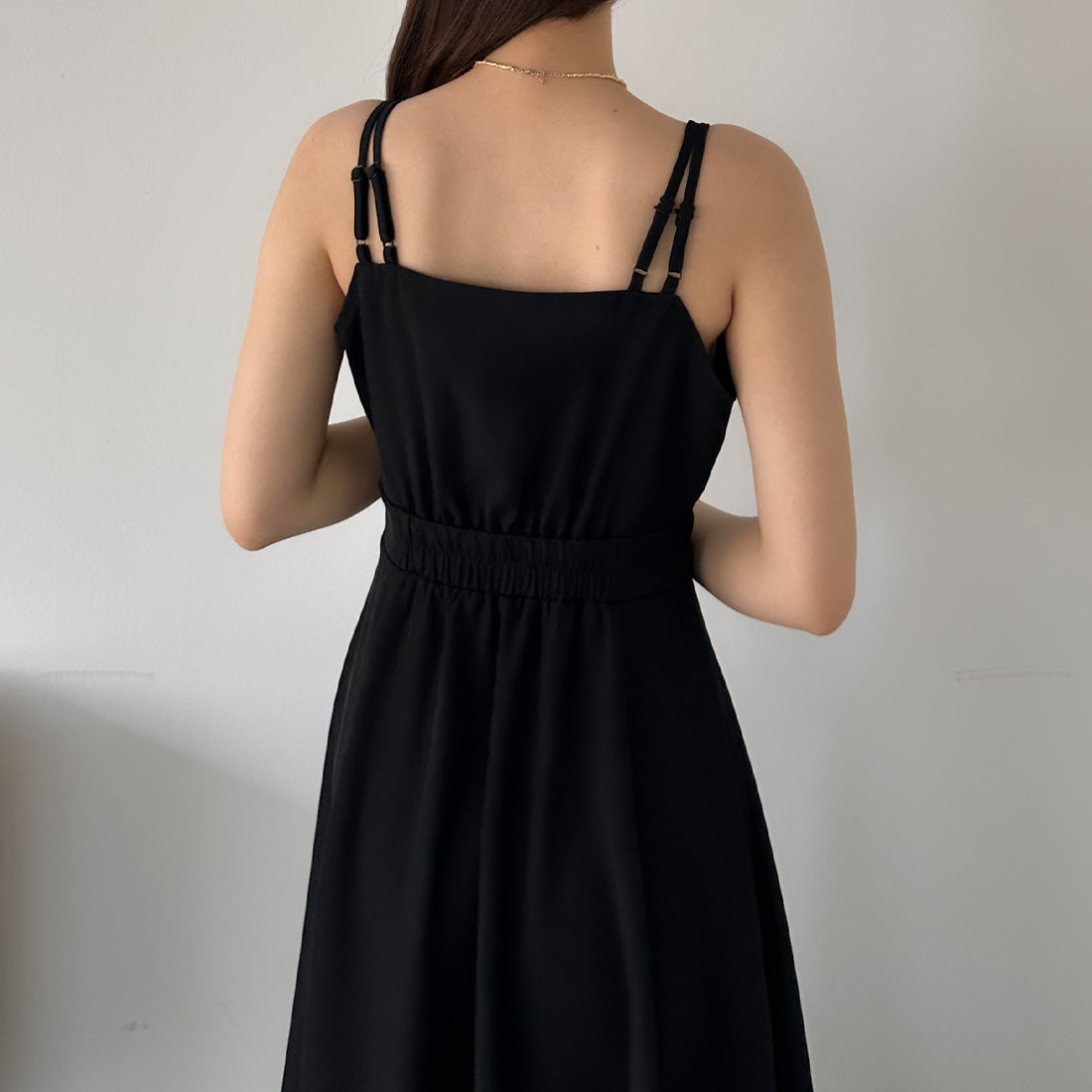 Louere Louere Design flare camisole dress