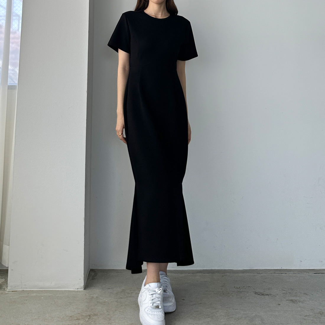 Louere Louere Louere 彈性剪裁美人魚洋裝