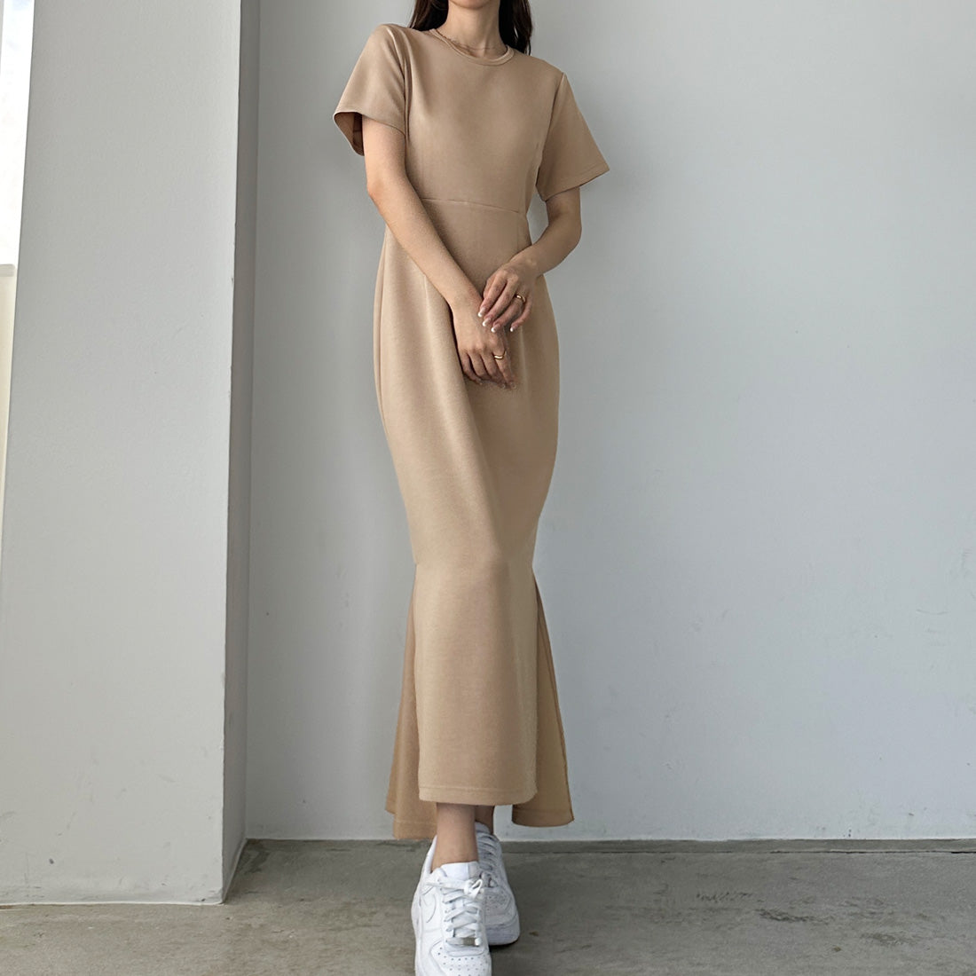 Louere Louere Louere 彈性剪裁美人魚洋裝