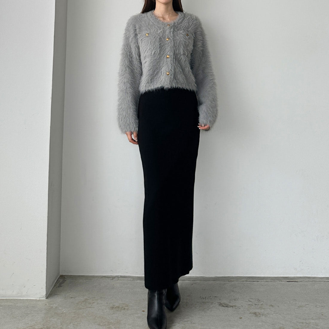 ルエレ Louere Louere タイトニットペンシルスカート