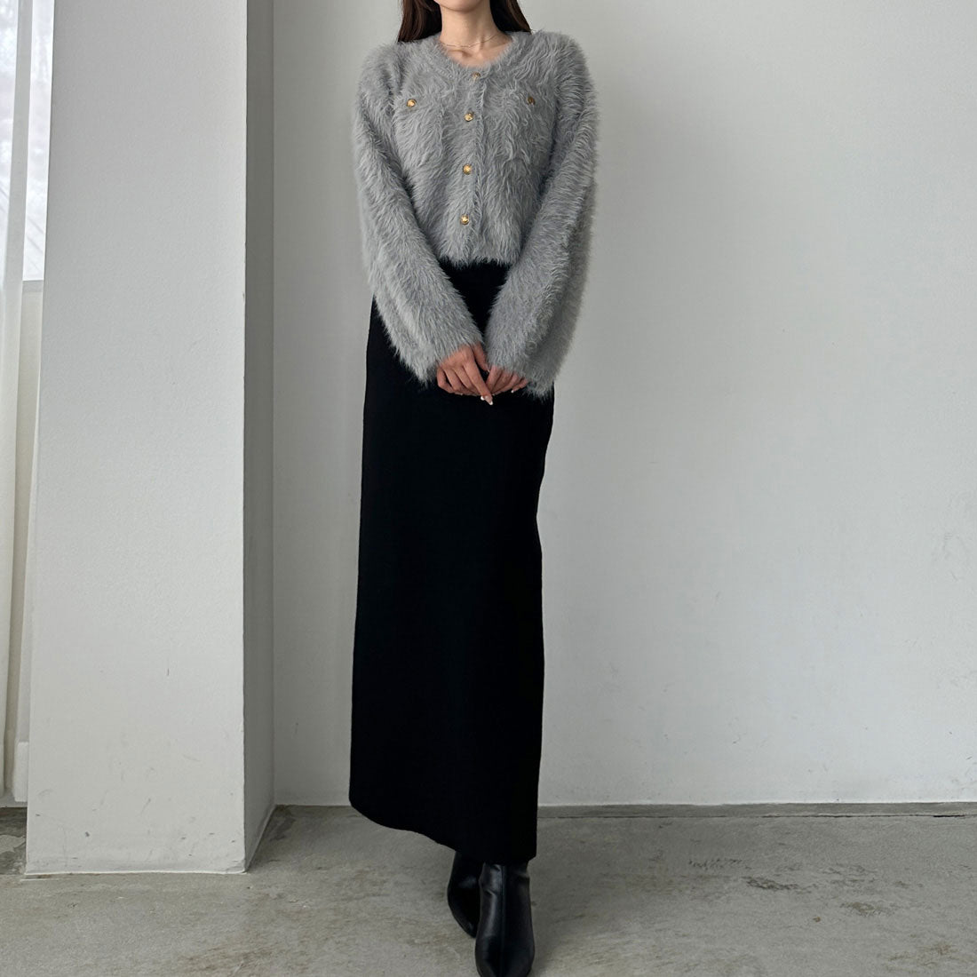 ルエレ Louere Louere タイトニットペンシルスカート