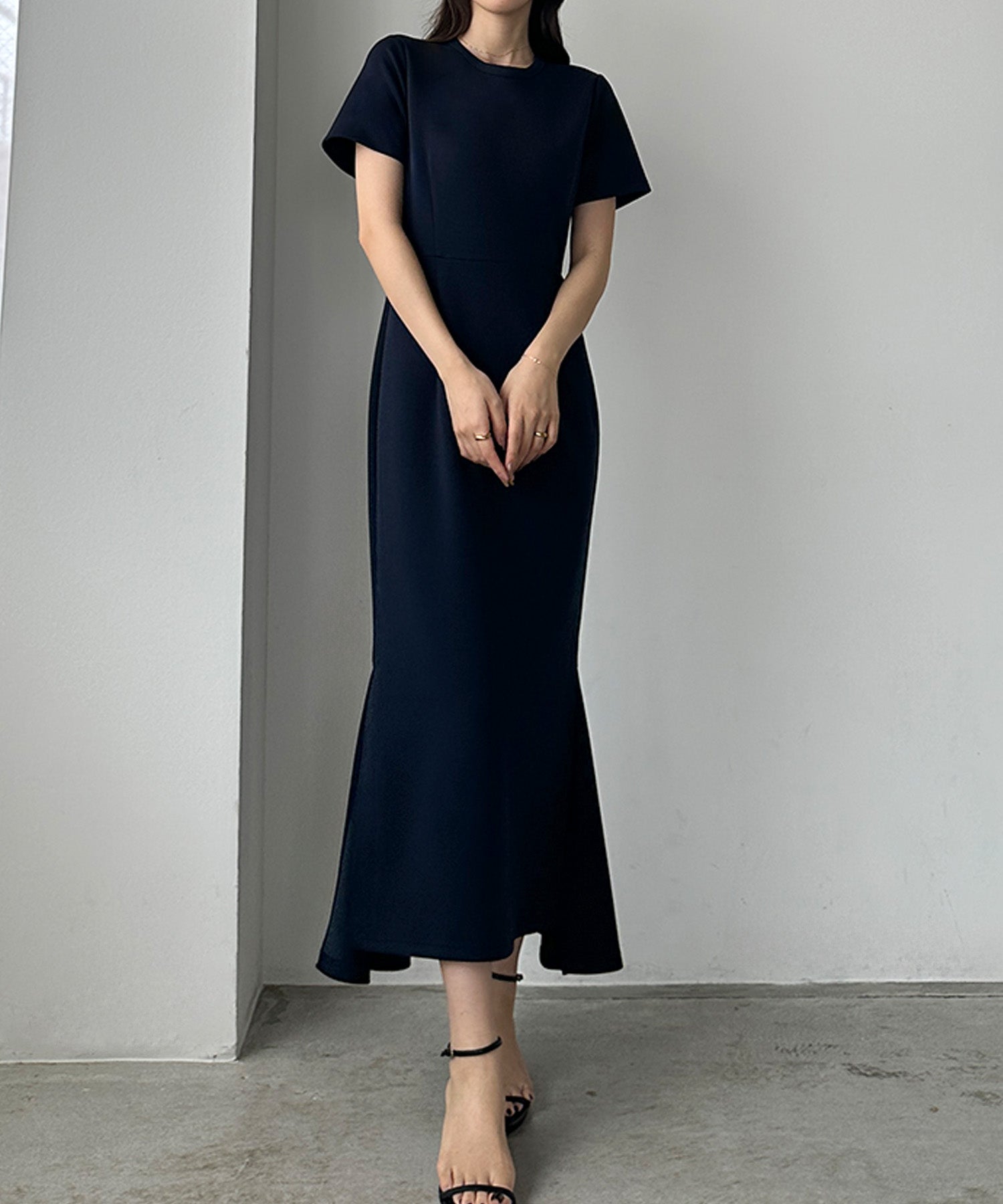 Louere Louere Louere 彈性剪裁美人魚洋裝