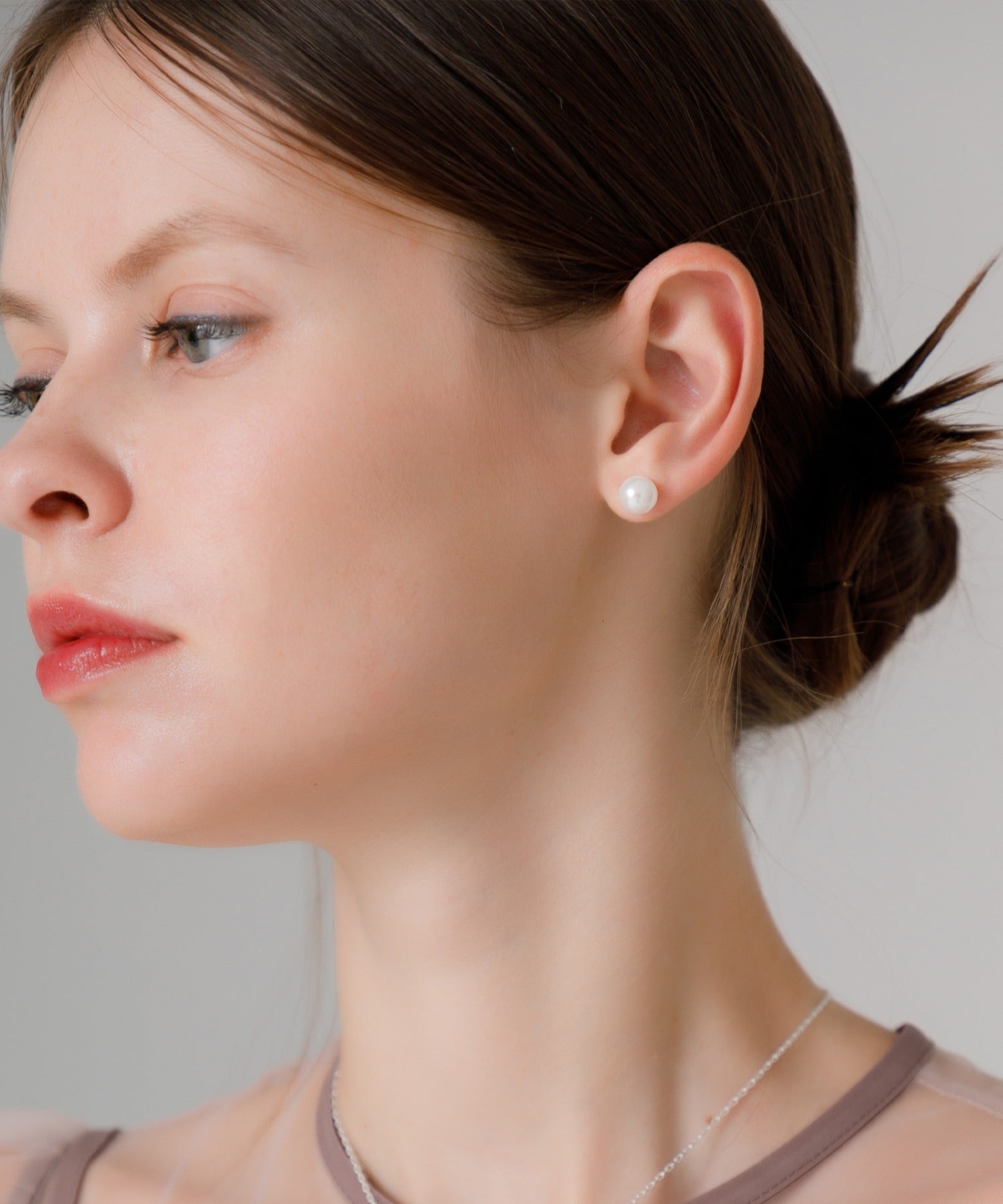 レジャ Leja 2WAYパールチェーンデザインピアス結婚式 パーティードレス 成人式 20代 30代 40代 （SILVER） SILVER