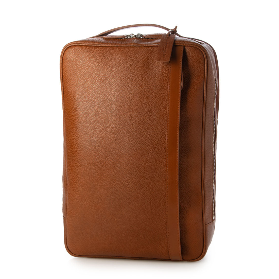 レザーラボラトリー Leather Laboratory 天然シボ レザー 本革リュック レザーリュック,CAMEL