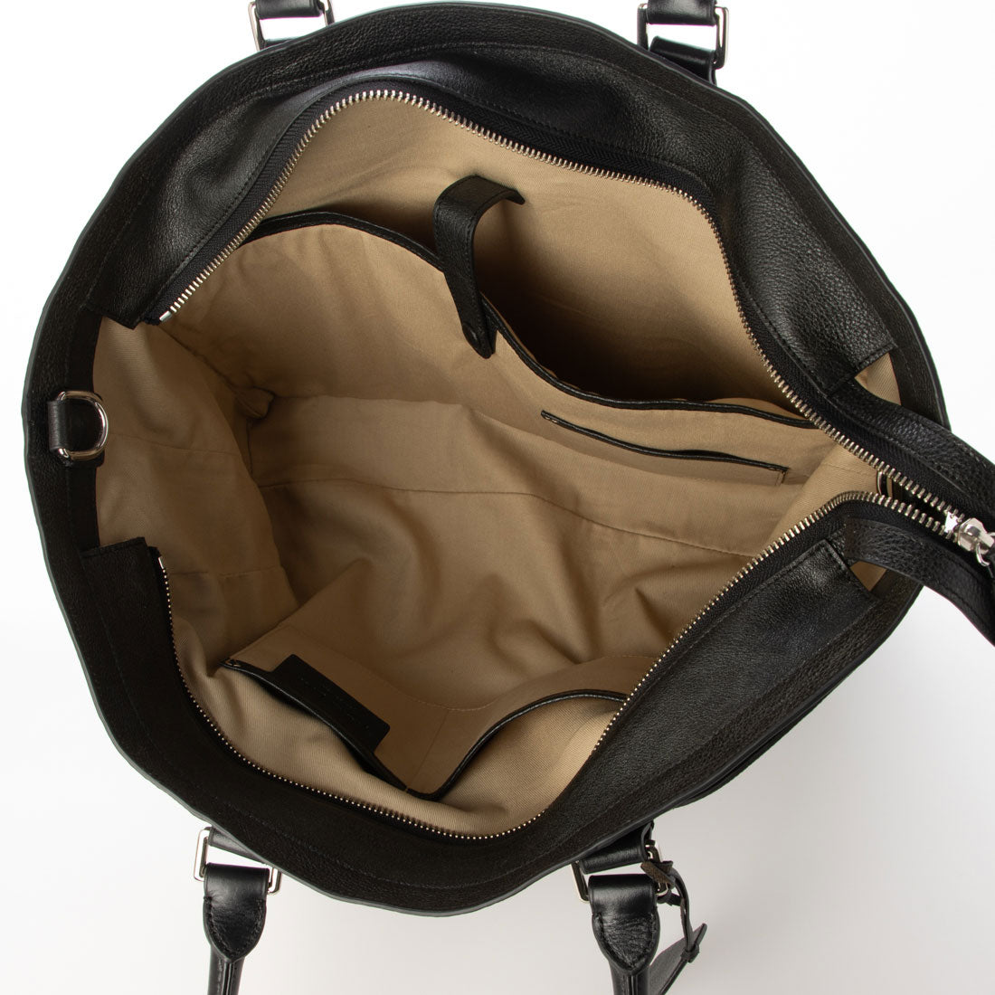レザーラボラトリー Leather Laboratory 天然シボ レザー 本革トートバッグ 2way ショルダーバッグ