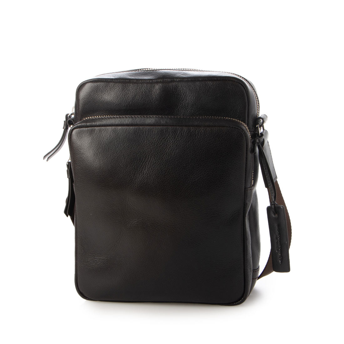 Leather Laboratory Oil Leather Vertical Travel Shoulder Bag